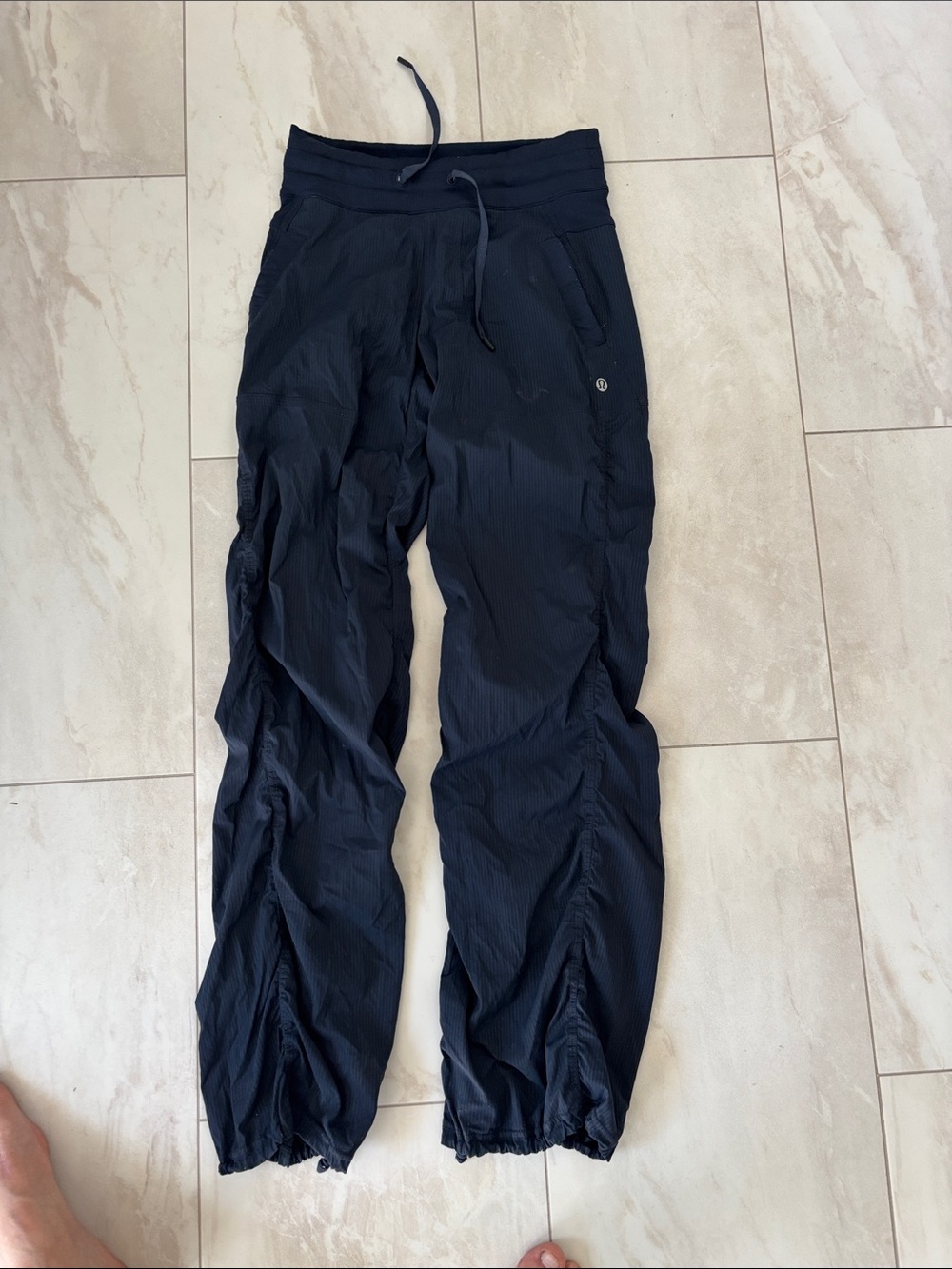 lululemon athletica Women's Navy Drawstring Athletic Pants